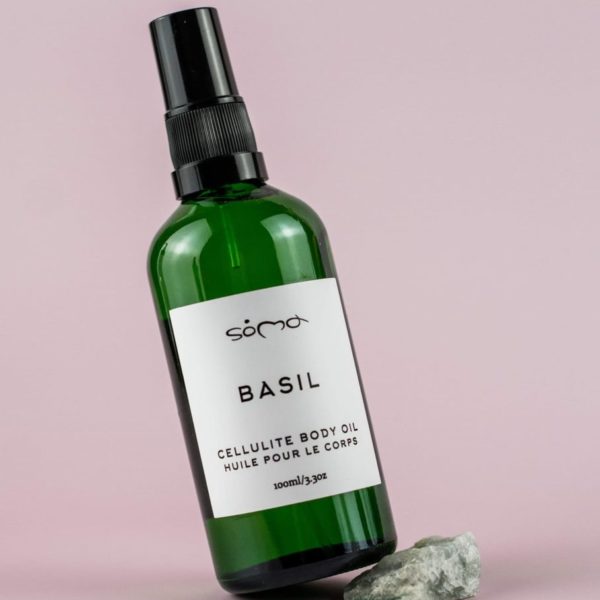 Ξηρό, ενυδατικό λάδι κατά κυτταρίτιδας - Basil